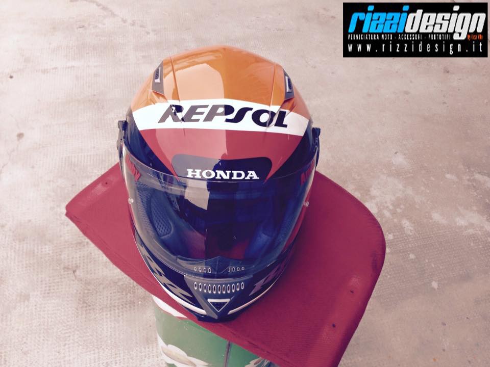 CASCO colorazione #REPSOL! di #RIZZIDESIGN